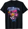 JRJZ Summer Men's Clothing Helloween Best Time T-Shirt For Men Printed Fashion New Casual Pure Cotton 100% Men's T-Shirt #913116