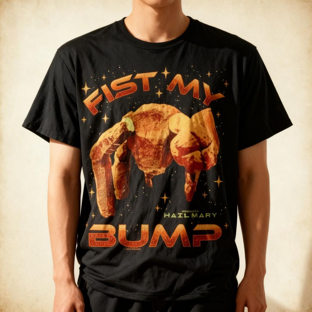 Project Hail Mary Fist My Bump Rocky The Alien Poster Unisex T-Shirt