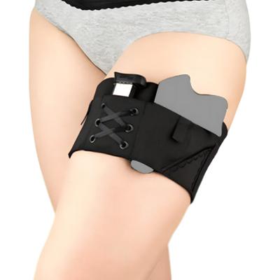 Женская кобура на бедро, регулируемый невидимый ремень на ногу, эластичный, нескользящий, дышащий, для охоты на бедро, держатель пистолета, пояс для подвязок