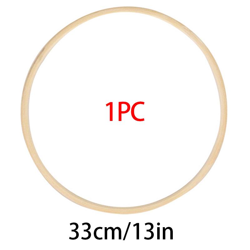 1/10PCS Wedding Accessories DIY Decoration Wall Decor Bamboo Circle Wedding Decor