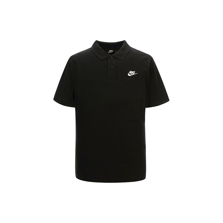 Nike Nsw Ce Matchup повседневные спортивные поло с коротким рукавом мужские топы черные CJ4456-010