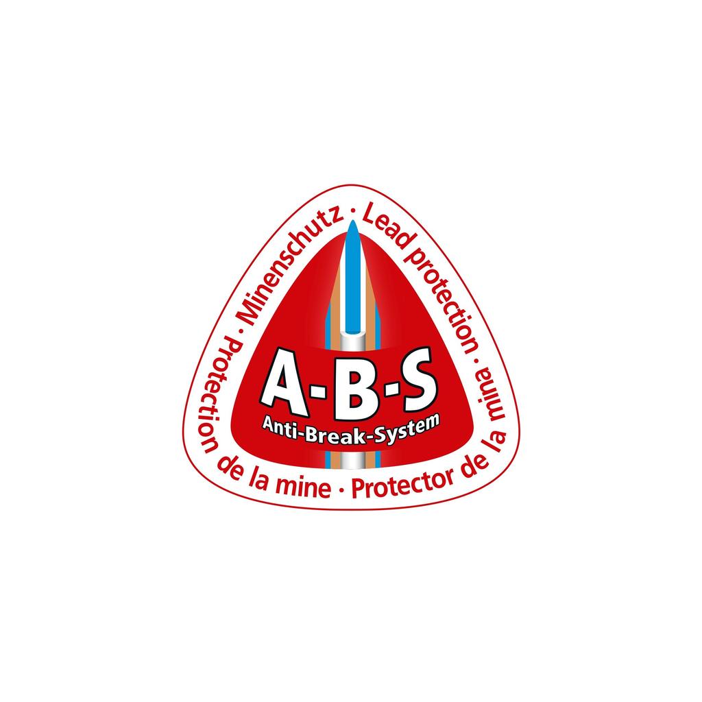 STAEDTLER Цветные 24 Треугольные цветные карандаши Ergosoft 157 SB24, Цвета, Стержень, Карандаши на масляной основе,