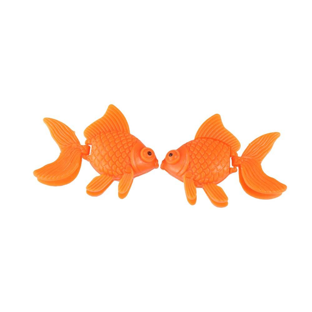 10pcs Simulation Realistic Goldfish Decorative Moving Goldfish Floating Goldfish Landscaping