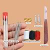 Portable 37 Pieces Sewing Tool Set Multifunctional Needle And Thread Tools Used For Repairing And Handmade Travel Sewing Tools