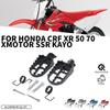 Motorcycle Footpegs Footrests Foot Peg Rest For HONDA CRF XR 50 70 Xmotor SSR KAYO Motorbike Pit Dirt Bike