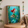 Disney Цифровая картина маслом русалка DIY картина маслом ручная роспись décoration painting гостиная спальня