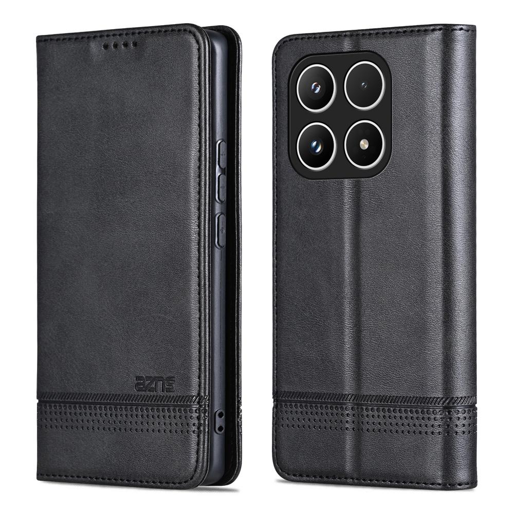 Чехол-книжка с магнитом, кожаный кошелек для Xiaomi 17 Pro Max 15 Ultra 15T 14 13 12 Lite 11 10 POCO M7 M6 Pro, мягкий бампер