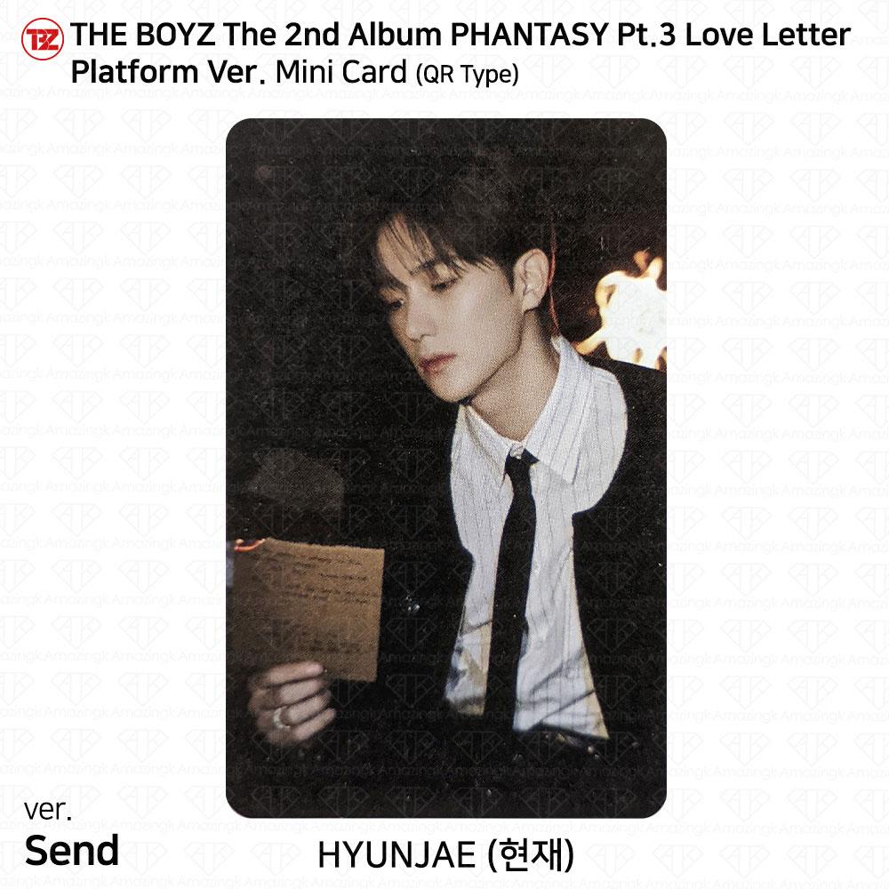 THE BOYZ Phantasy Pt.3 Платформа для любовных писем, версия QR Селфи, официальная фотокарточка