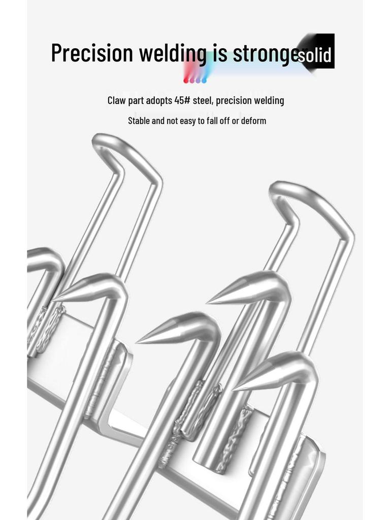 Steel Tree Climbing Foot Spikes with Cat Claw Design