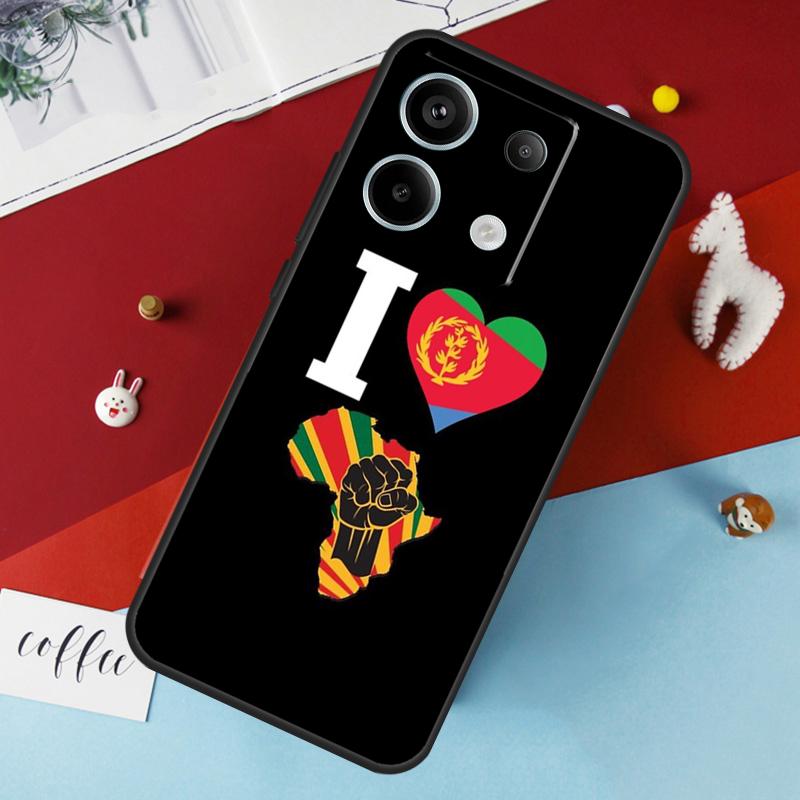 Чехол с флагом Эритреи для Xiaomi Redmi 12 13C 12C 10C 9C Redmi Note 13 9 10 11 12 Pro 9S 10S 11S 12S Cover