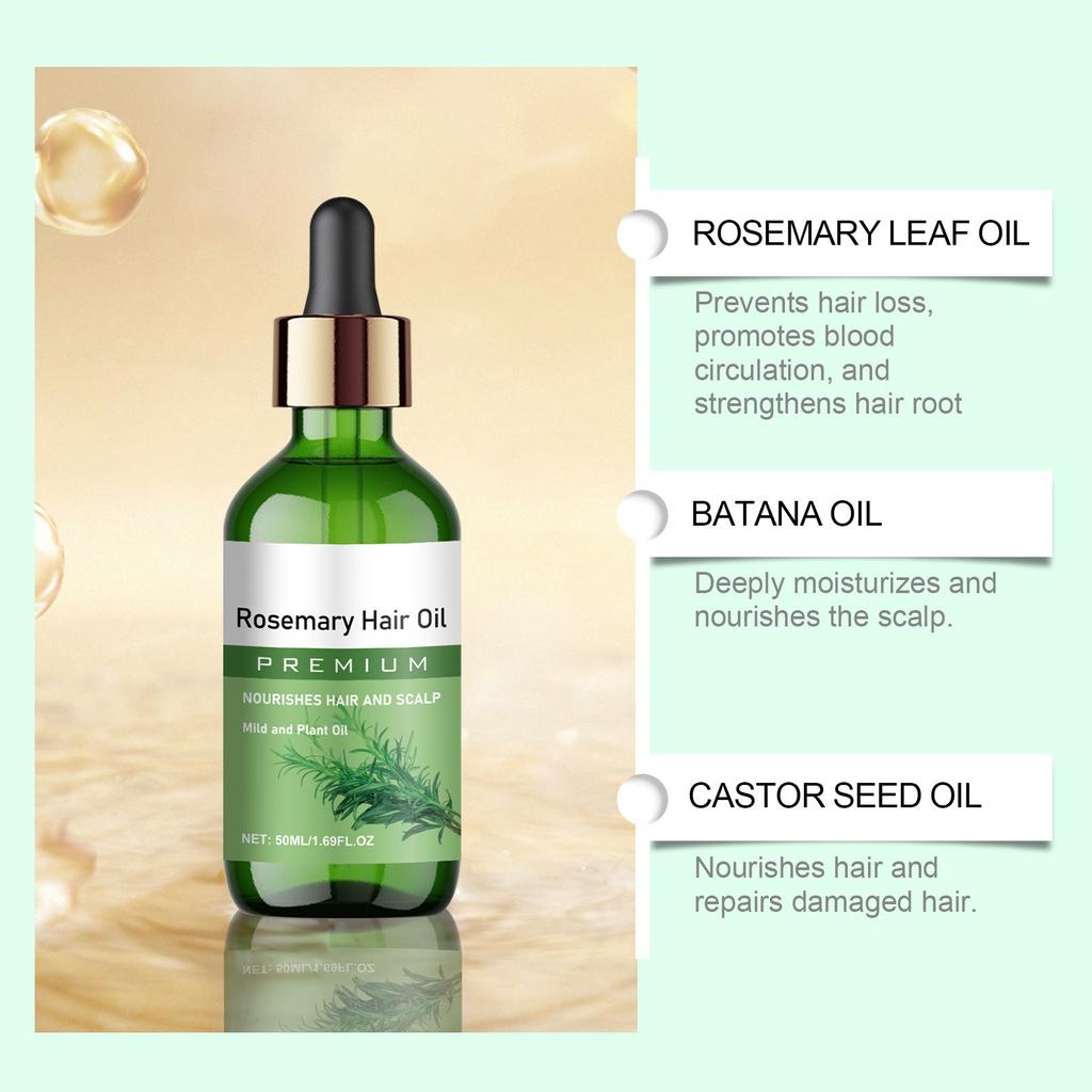 Hair Oil Strong And Smooth Hair Nourishing Hair Care Oil 50ml