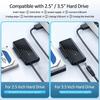 SATA To USB 3.0 Adapter Cable USB 3.0 2.0 To M.2 NGFF SATA Converter 5Gbps 2.5/3.5 Inch SSD HDD Hard Drive External Case for Laptop PC