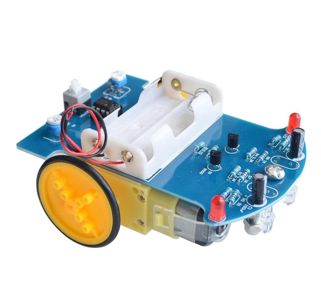 D2-1 Интеллектуальный автомобильный комплект слежения за линией: Электронные детали для патрульных машин своими руками