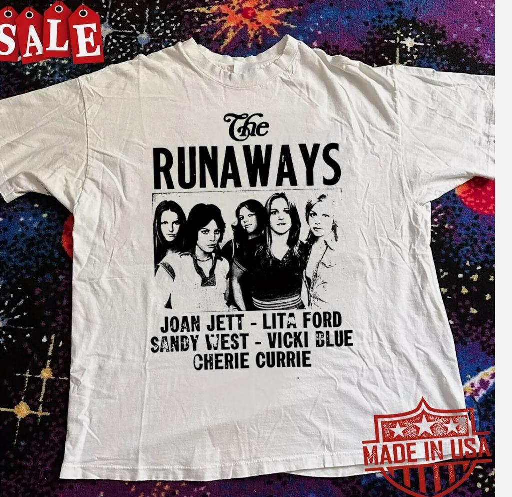 New The Runaways Band Gift For Fans Unisex S-5XL Shirt