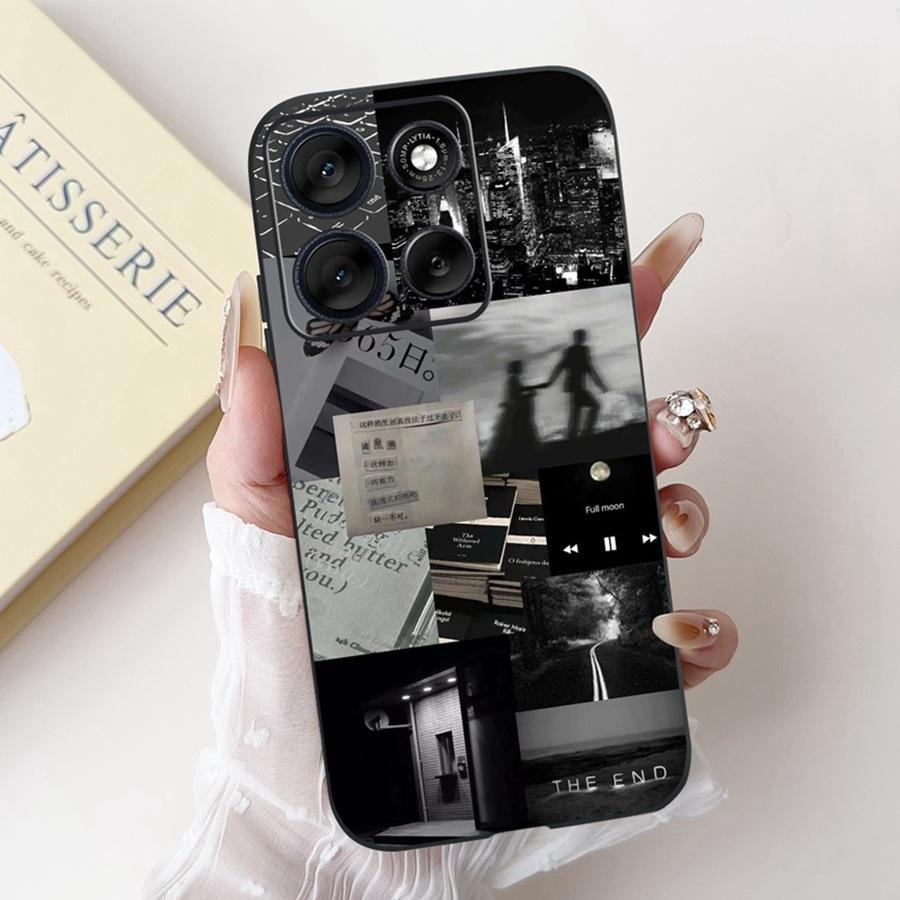 Чехол для Motorola Moto G56 G86 5G Цветок авокадо Мягкий силикон Funda для MotoG56 G 86 Ударопрочный Capa для Motog86 G 56