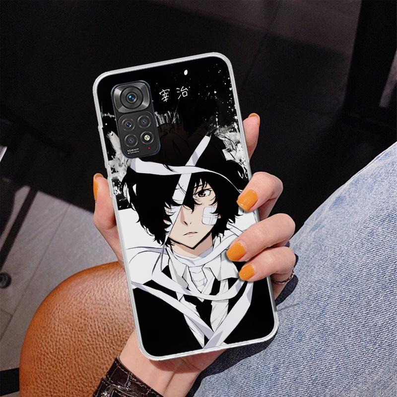 Чехол для телефона Bungo Stray Dogs Дазай для телефона для Xiaomi Redmi Note 15 14 14S 13 Pro Plus 12 12S 11S 11E 10S 10 11T 5G Уникальный