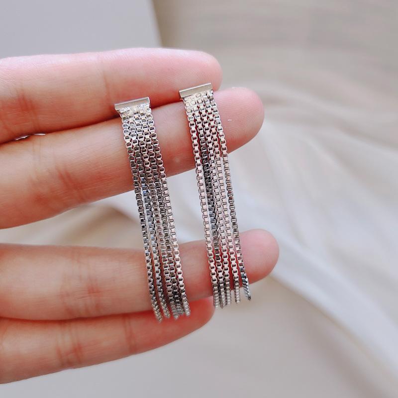 Женские серьги с кисточками, длинные серьги с бриллиантами, серьги с кисточками, ювелирные изделия