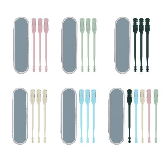 3/5 шт. Двусторонняя машинка для стрижки волос в носу, Острое лезвие, Вращающаяся на 360 градусов, Удалитель волос в носу, Мужской, Женский, Ручные инструменты для стрижки волос в носу