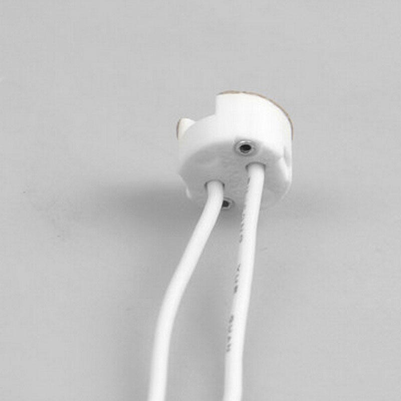 10Pcs Mr11 Mr16 Gu5.3 G4 Wire Connector Halogen Led Bulbs Holder Base Socket