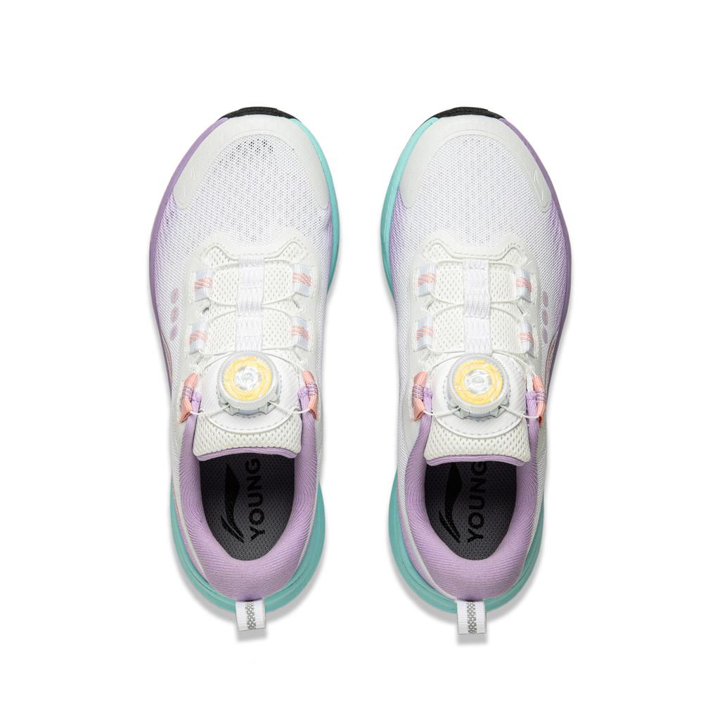 Детские кроссовки для бега Li Ning Детские кроссовки Стандартный-Белый Розовый-Фиолетовый YKFU136-4