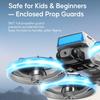 XJ2 Mini Drone 8K Dual HD Camera 5G WIFI Transmission Foldable Brushless RC Quadcopter Full-coverage Protective Cover Remote Control Toy Kid Gift