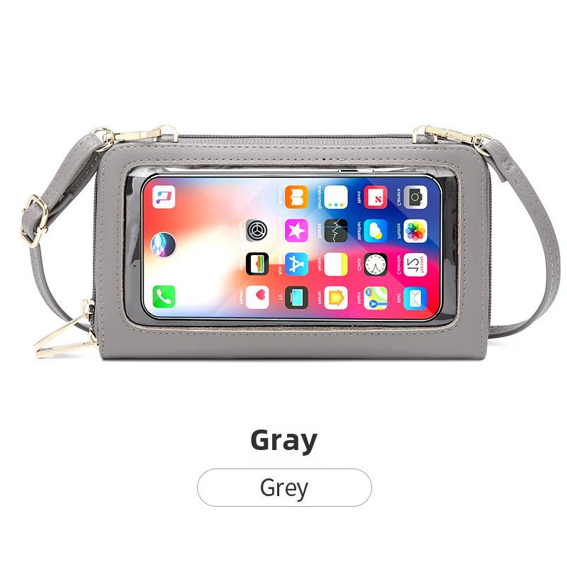 2024 RFID Anti-Theft Touchscreen Crossbody Mini Phone Bag для женщин