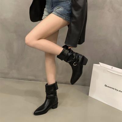 Женские сапоги-ботфорты на высоком каблуке, с острым носком, из замши, облегающие, средней длины, сапоги-чулки цвета майярдово-коричневый, осень/зима 2025