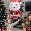 10/1PCS Mini Gingerbread Man Foil Balloons Toy Christmas Tree Santa Claus Children Birthday Party Christmas Holiday Decorations