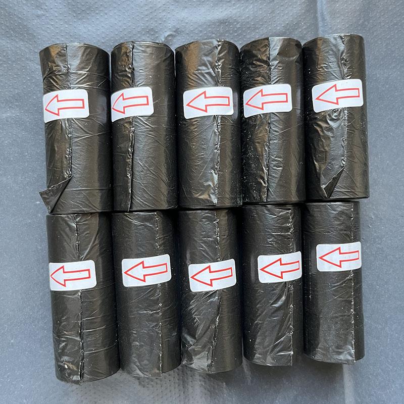 10 рулонов 150 шт., разлагаемые мешки для мусора для домашних животных, мешки для мусора для собак и кошек, сменный мешок для мусора, уличный домашний чистый сменный мешок для мусора