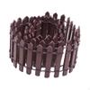 90x5cm Miniature Fairy Garden Fence Outdoor Wooden Christmas Tree Dollhouse Accessories