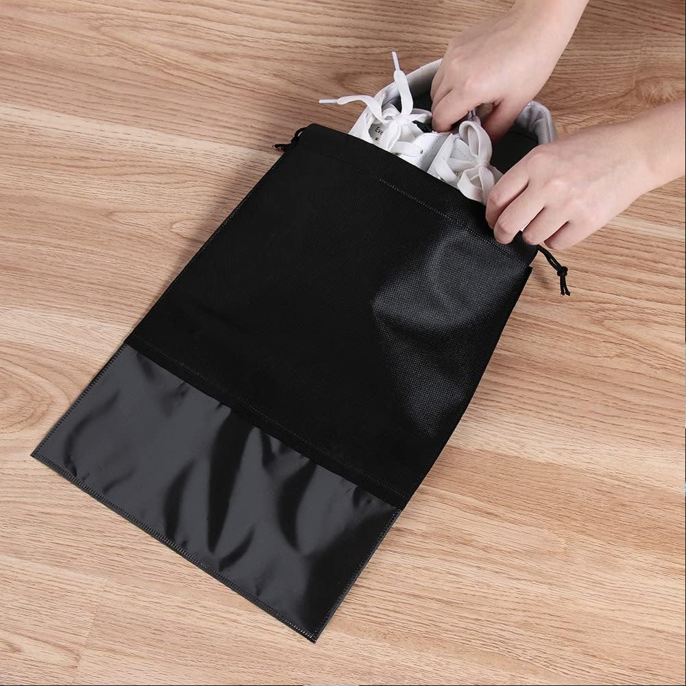 5/10PCS Women Men Shoes Bag Non-Woven Fabric Travel Drawstring Shoes Cloth Bags Pouch Case Organizer Travel Accessories
