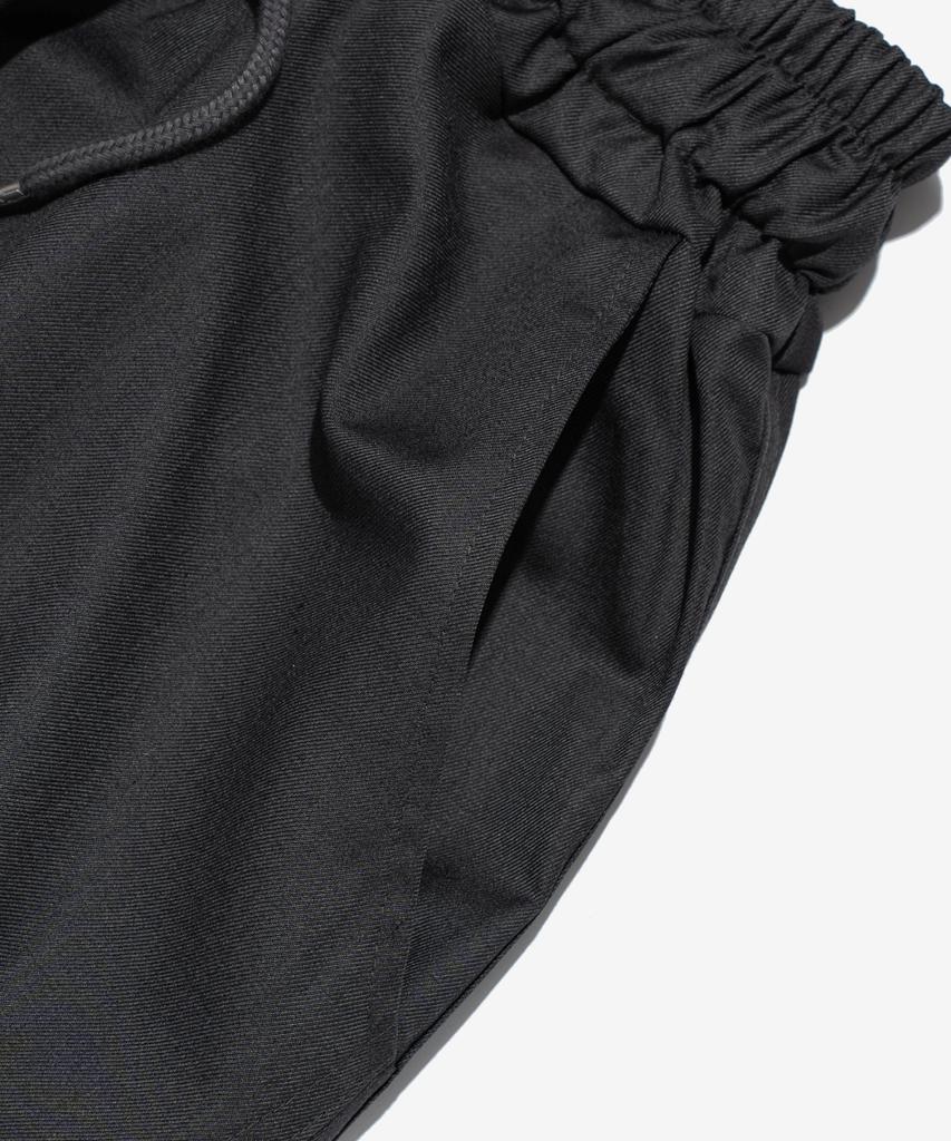 CARGOBROS Curved Wide Banding Slacks (Charcoal)