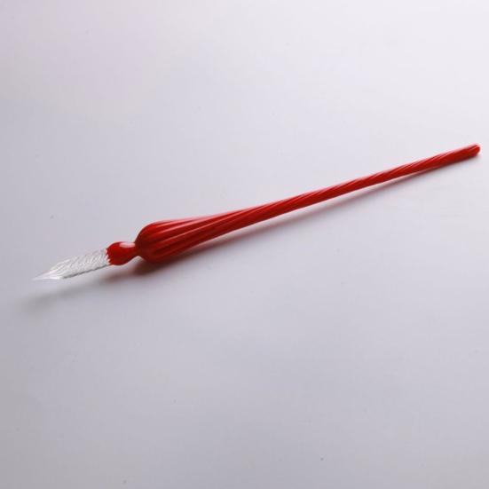 Стеклянная ручка для рисования комиксов Красивые цветовые эффекты Ручка для рисования гладким письмом