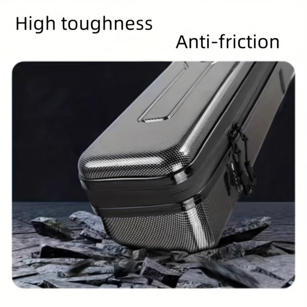 Ice Rod Storage Box,multi-functional Buoy Fishing Toolbox,durable ABS Material, Waterproof, Two-way Zipper,hunting and Fishing Equipment Finishing Box