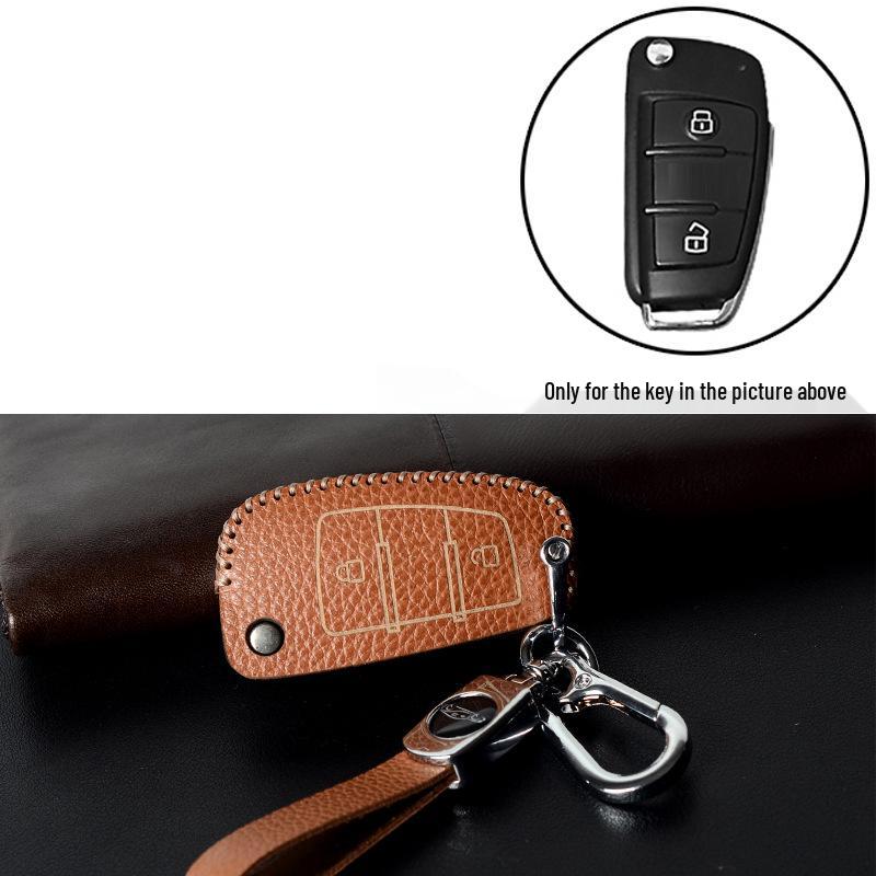 Чехол для ключа Chery: Натуральная коровья кожа для Tiggo 9/3/5/8 Plus, Arrizo 5/7 и Exeed Yaoguang