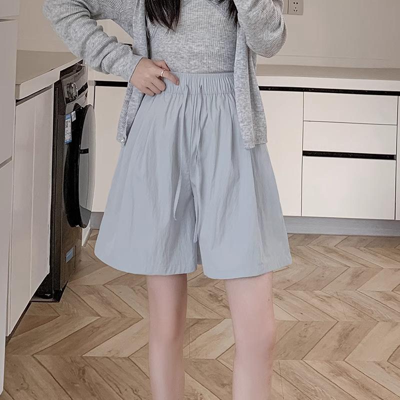 Five-point Yamamoto wide-leg pants women's summer thin outer wear loose home casual breathable bottoming shorts