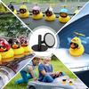 40 PCS Duck Plugs Mount With Double Sided Stickers - Holder For Car Dash Fixed Display - Gift For Car Lover For Various Rubber Ducks (Excluding