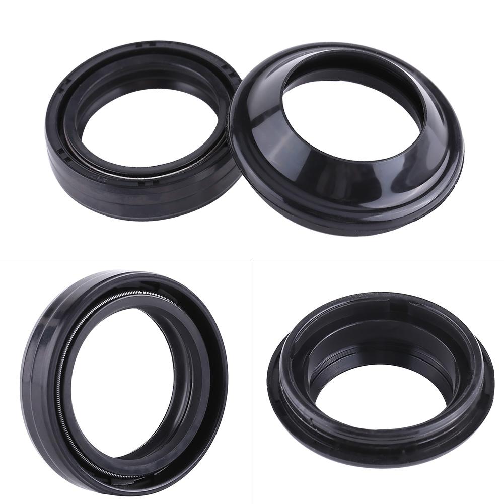 Motorcycle Front Fork Damper Oil Seal And Dust Boot Set Shock Absorber Kit