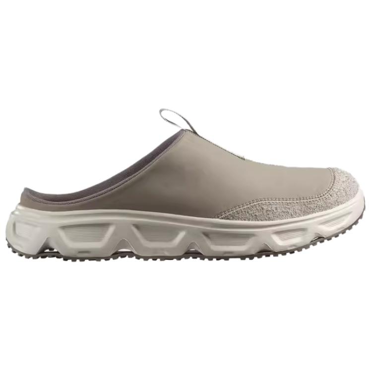 SALOMON Reelax Slide Ultra Soft Comfortable Anti-Slip Closed-Toe Slippers Unisex Slippers Khaki 476681