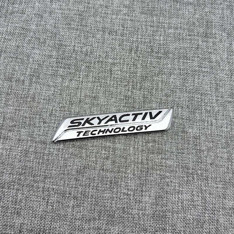 Mazda 3 Черный Задний Багажник "Черный Воин" SKYACTIV Наклейка на Багажник