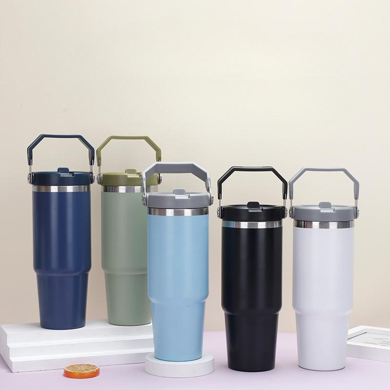 Автомобильная чашка, дорожная термокружка, термос, бутылка для воды, термос, посуда для напитков, стакан, кружка, оригинальный термос, термос, портативная чашка Ice King