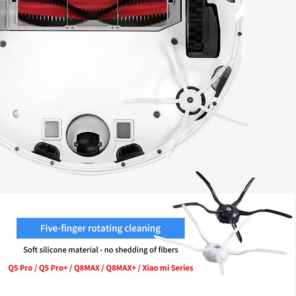 Для робота-пылесоса Roborock Q8 Max Q8 Max+ Q5 Pro Q5 Pro+ Запасные части Моющая насадка Мешок для пыли Основная боковая щетка HEPA-фильтр Части