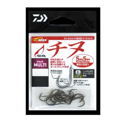 Daiwa Рыболовный крючок для Чину Нет. 5 D-MAX Ginro Chinu SS Мульти