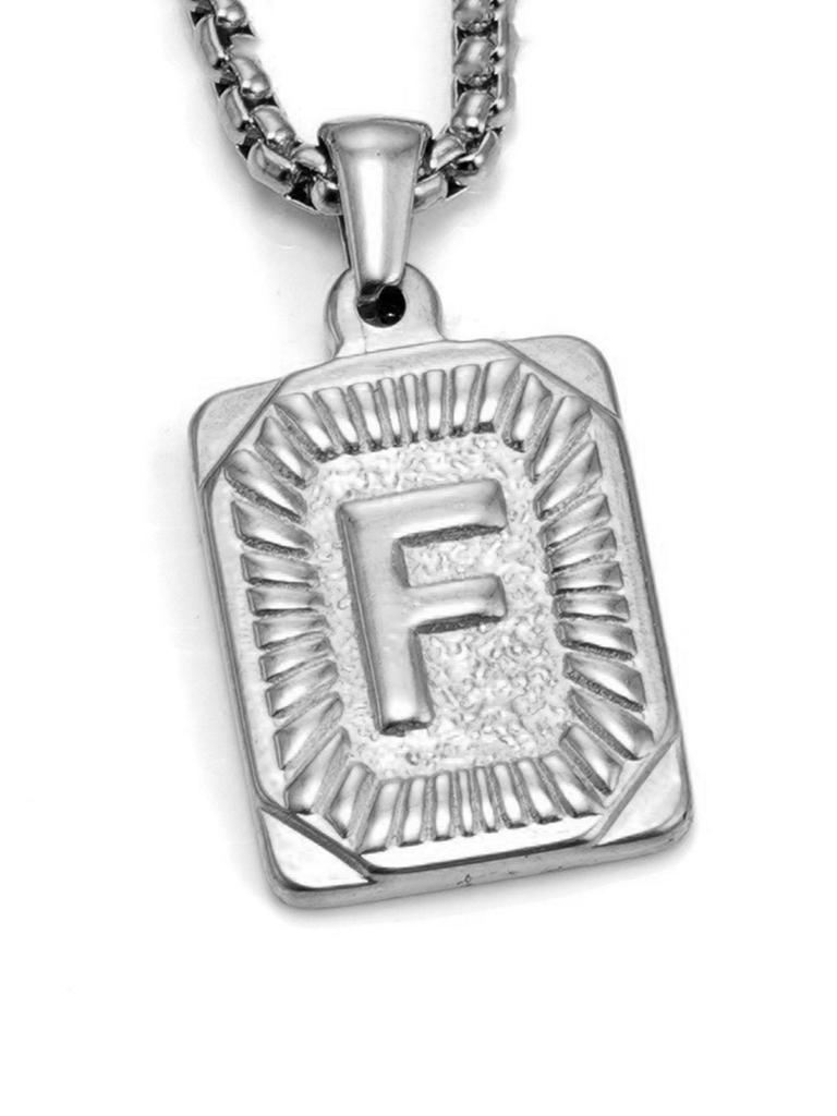 Модное 26-буквенное ожерелье золотого цвета с подвеской для мужчин и женщин, кубинская цепочка для пары, очаровательное первоначальное ожерелье, колье, ювелирное изделие, воротник