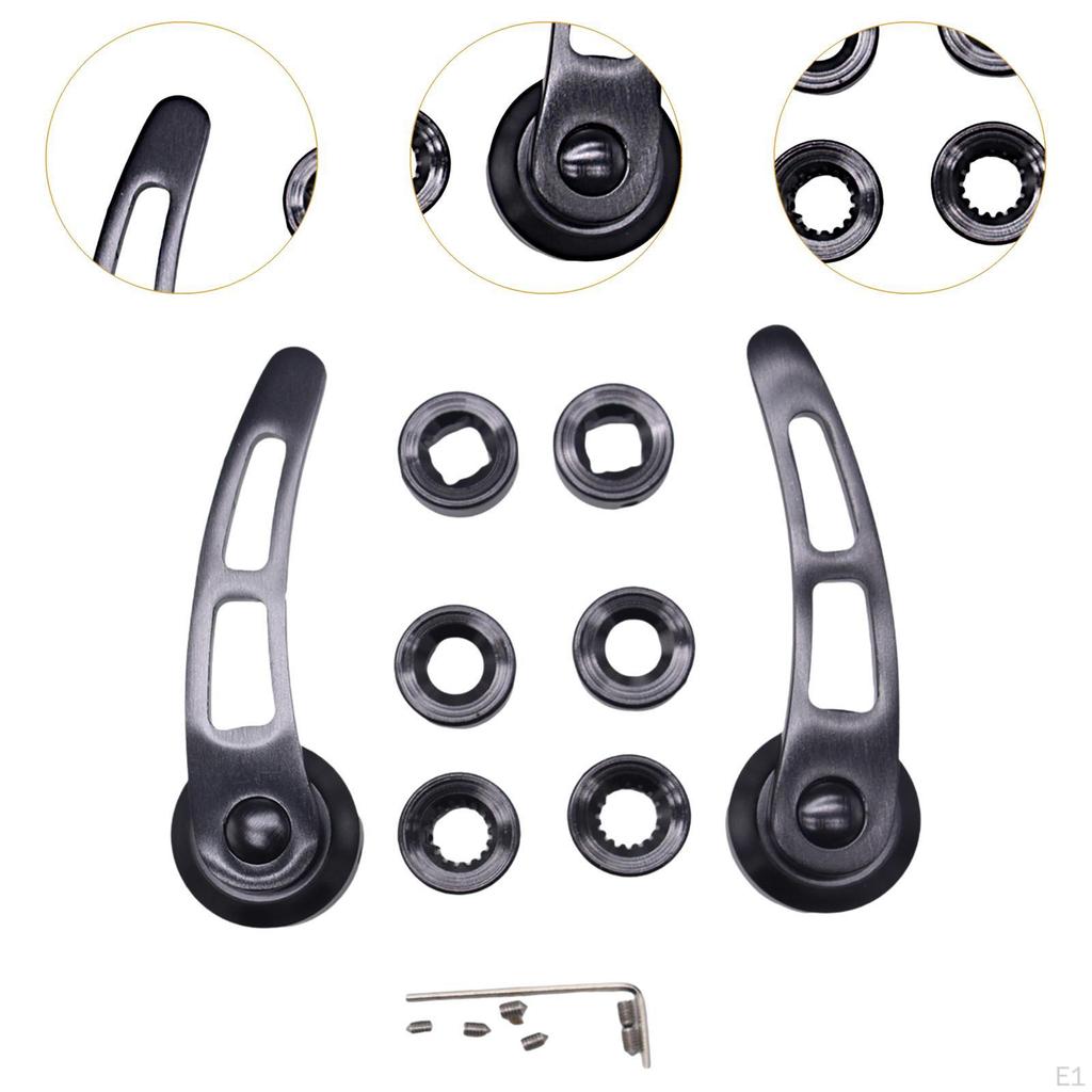 4 1/4" Комплект дверных ручек из алюминиевого сплава, автомобильные аксессуары, простая установка и прямая замена