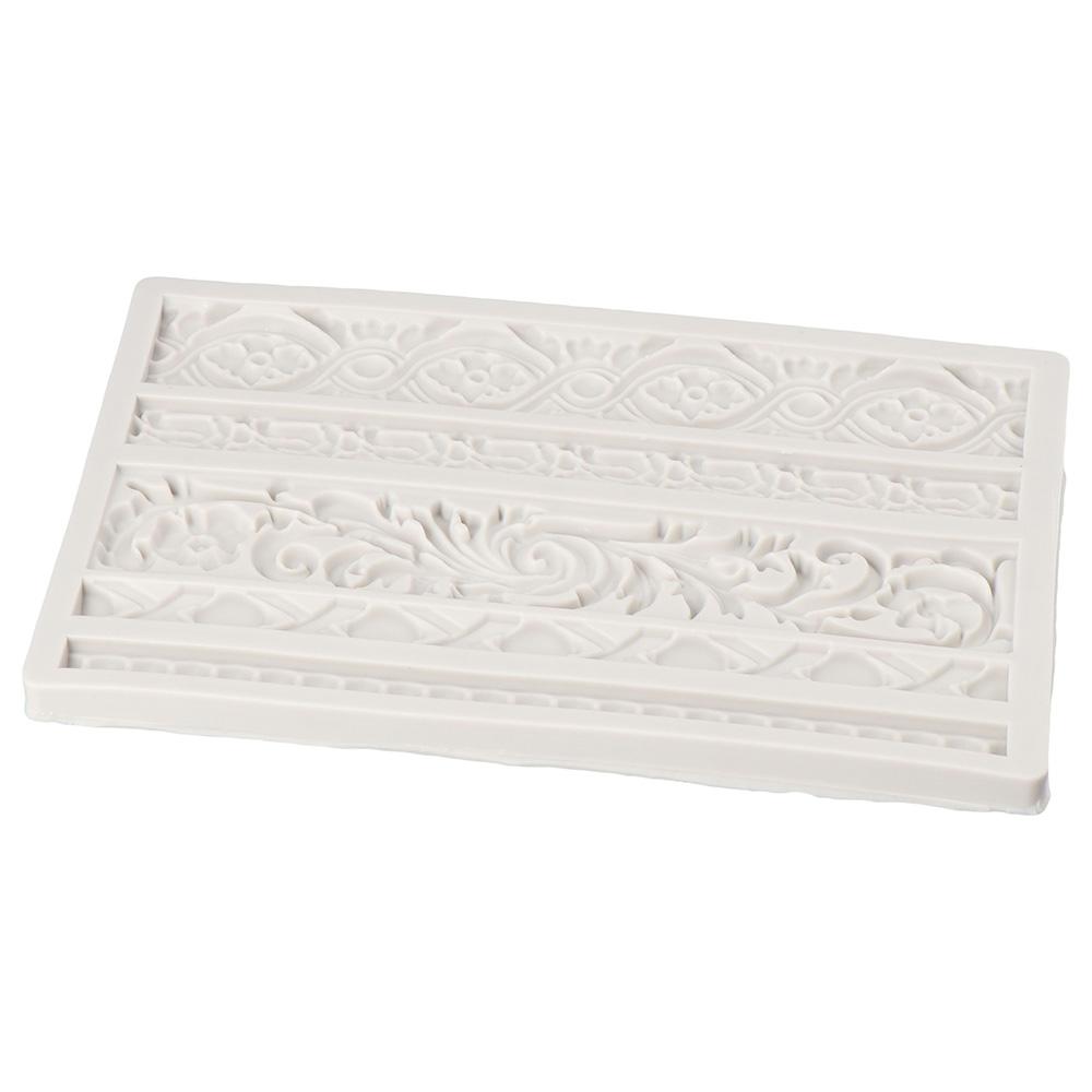 1/3pcs Grey Embossing Mould Baking Tool Cake Flower Decoration Mold  Kitchen