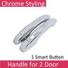 For Renault Clio Lutecia V MK5 BF ~ Auto Luxuriou Anti-dirty Chrome Exterior Door Handle Cover Car Accessories Sticker