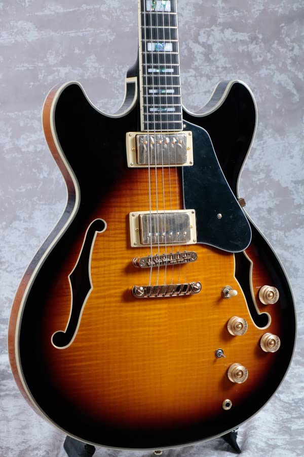 Ibanez/John Scofield Signature Model JSM10-VYS Vintage Yellow Sunburst (VYS)