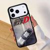 Drift Japanese Anime AE86 Initial D Mobile Phone Case for IPhone 17 AIR 16pro Max 15 14 13 12 11 Bumper Cover