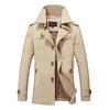 Casual Long Jackets Men  Trench Windbreaker Jackets Coat Long  Plus Size Jacket